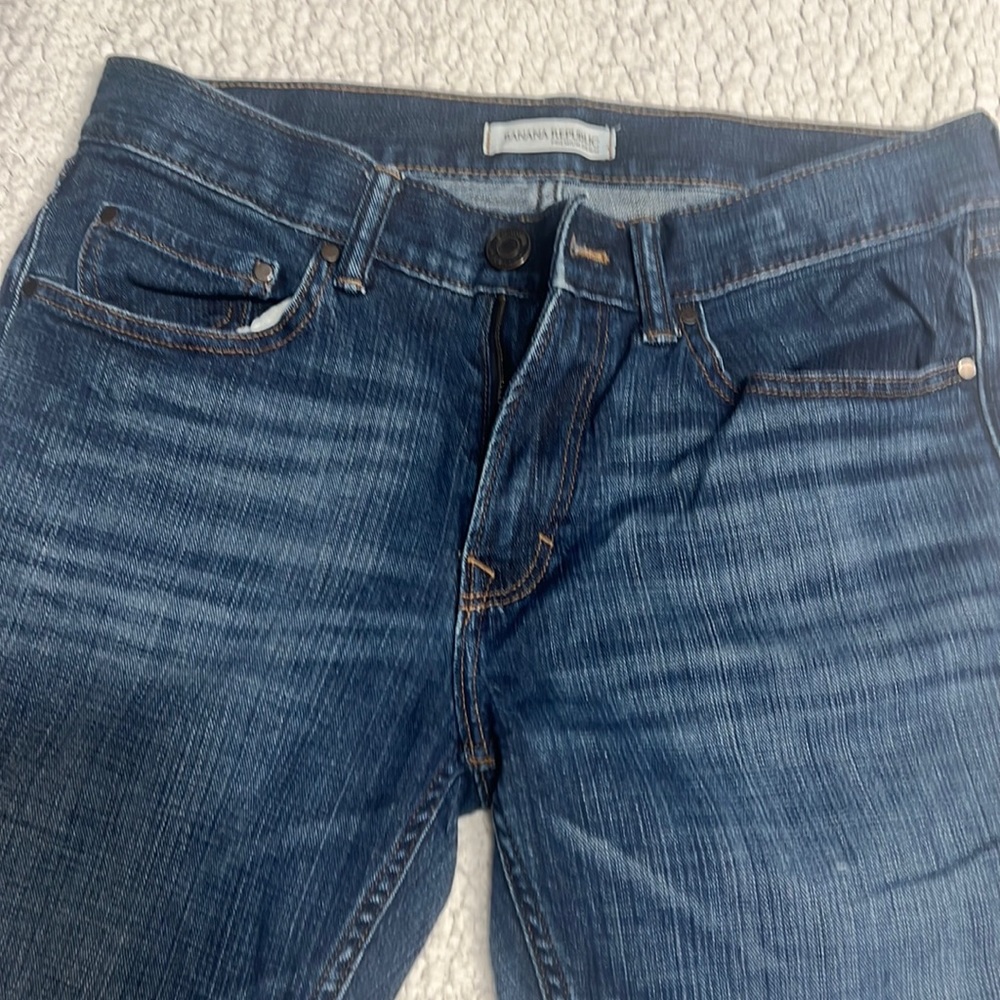 Banana republic jeans size 28 petite